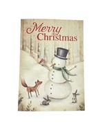 Brother &amp; Sister Design Studio Christmas Cards Set Of 13 Snowman Fox Bunny - £18.98 GBP