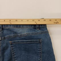 Tribal Denim RN#143728 Women's Blue Cotton Blend Front Slit Denim Skirt Size 8 image 6