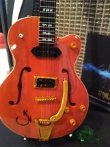Eddie Cochran - G6120 EC Gretsch Hollow Orange 1:4 Scale Replica Guitar ... - $42.70 CAD
