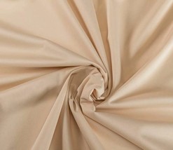 PUL Poly-Urethane Laminated Water Resistant Nude Sand Neutral Fabric BTY A102.10 - £11.88 GBP