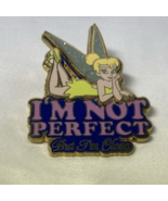 Tinker Bell Disney Pin 56904 Tink  I&#39;m Not Perfect But I&#39;m Close - £15.74 GBP