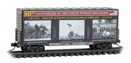 Micro-Trains # 10100840 End of WWII in the Pacific 40&#39; Hy-Cube Boxcar N-... - $37.06 CAD