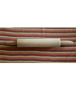 Vintage Hardwood Rolling Pin ~ 15.75&quot; x 2&quot; ~ Rustic/Primitive Country De... - $651.12 MXN