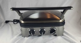 Cuisinart Griddler 5-in-1 Panini Press Grill Griddle GR-4N TK Great Condition - £60.06 GBP