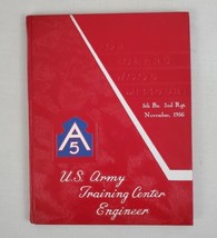 U.S. Army Training Center Yearbook Nov 1956 Fort Leonard Wood, MO 5th Bn... - £20.02 GBP