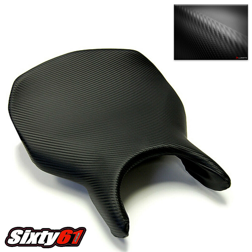 Ducati 999 Seat Cover 2003 2004 2005 2006 Black Carbon Fiber Look Luimoto - $60.16