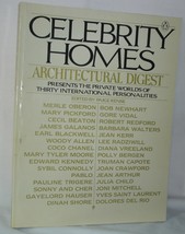 Celebrity Homes: Architectural Digest, Private World of 30 Intl Personalities - £23.59 GBP