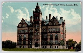 Cotner University Bethany Nebraska 1913 Davidson Family Long Pine Postcard A33 - £10.43 GBP
