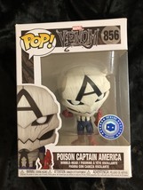 Funko Pop! Venom Poison Captain America #856 Pop In A Box Exclusive - £15.68 GBP