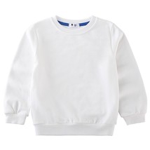 Ddler kid baby boy girl spring clothes pullover top long sleeve sweatshirt casual plain thumb200