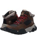 Mens Timberland Motion Scramble Mid Lace Waterproof Hike Boot Brown Nubu... - $163.66 CAD