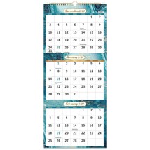 2024 Wall Calendar - 3-Month Display Vertical Calendar 2024, Dec 2023 - Jan 2... - £19.17 GBP