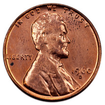 Cent Mémorial Lincoln 1960-D 1C Double Die Obverse En Choix BU Couleur R... - $98.21