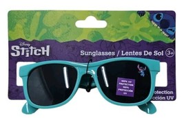 Kids Disney STITCH Sunglasses Teal Blue 100% UV costume toy dress up Stitch NIP - £8.29 GBP