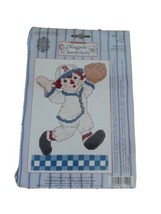 &quot;CATCH!&quot; Classic Raggedy Andy - Counted Cross Stitch Kit by Janlynn - £6.10 GBP