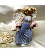30286 Gorgeous Pastel Blue Angel and Dove - £9.55 GBP