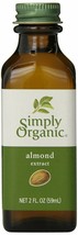 Simply Organic Almond Extract, Certified Organic, 2-Ounce Container - $10.86