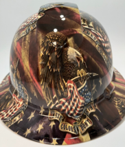 New Full Brim Hard Hat Custom Hydro Dipped These Colors Don&#39;t Run. Free Shipping - £52.11 GBP