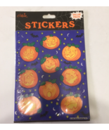 Gibson brand pumpkin Jack O lantern Halloween sticker pack never opened - $27.15 CAD