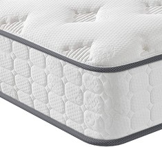 Vesgantti Twin Mattress, 10 Inch Innerspring Hybrid Single Bed, Medium F... - $233.95