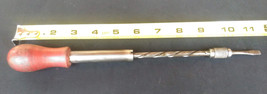 Vintage German Made Push Pull Ratcheting One Direction Spiral Screwdriver - £31.19 GBP