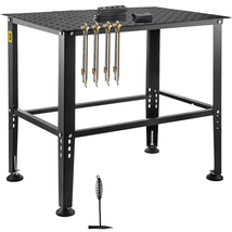 VEVOR Welding Table 36" x 24", 800 lbs LoadCapacity Welding Workbench Table - $138.90