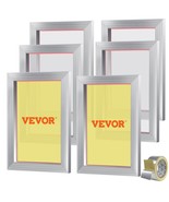 VEVOR Screen Printing Kit, 6 Pieces Aluminum Silk Screen Printing Frames... - $1,689.15 MXN