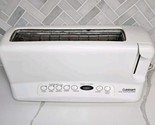 Cuisinart Total Touch Electronic CPT-60 Toaster Wide 2 Slice 1 Slot Test... - $49.45