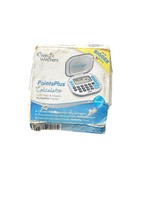 Points Plus Calculator Weight Watchers Bigger Buttons Daily Weekly Track... - $13.50
