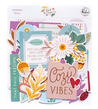 PinkFresh Floral Cardstock Die-Cuts-Good Times - £8.90 GBP