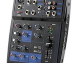 Gemini Sound GEM-05USB - 5-Channel Bluetooth Audio Mixer, USB Playback, ... - £55.78 GBP+