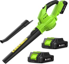 Anykit Electric Leaf Blower, Battery Operated, 20V 2 Speed Modes, Handhe... - $74.99