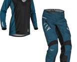 New Fly Racing Patrol Slate Blue Black Dirt Bike Adult MX Motocross Moto... - £148.98 GBP
