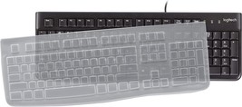 OEM Logitech Silicone Keyboard Cover Skin - Logitech K120 &amp; MK120 Ergonomic E2 - £11.76 GBP