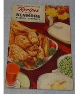 Old Vintage Kenmore Electric Servants Recipe Cookbook 1950 - $109.30 MXN