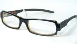 New Onkel Deik 153 Black /GRAPHITE Grey Eyeglasses Glasses Plastic Frame Germany - £73.08 GBP