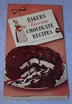 Baker's Favorite Chocolate Recipes Cookbook - £4.66 GBP