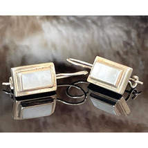 925 STERLING SILVER AND MOTHR OF PEARL EARRINGS SKY - $34.75 925 STERLING SILVER AND MOTHR OF PEARL EARRINGS SKY - $34.75