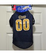 New Hunter Pet Gear St. Louis Rams 00 Dog Jersey Sz L - $19.32 CAD