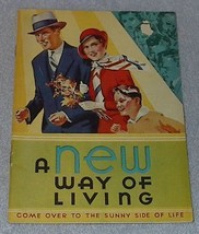 A new Way of Living Kellogg Recipe Cookbook 1932 Kellogg - $5.95