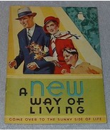 A new Way of Living Kellogg Recipe Cookbook 1932 Kellogg - $5.95