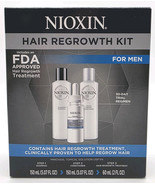 NIOXIN Hair Regrowth Men Kit - 2x 5.07oz Shampoo Conditioner Serum EXP. ... - $29.95