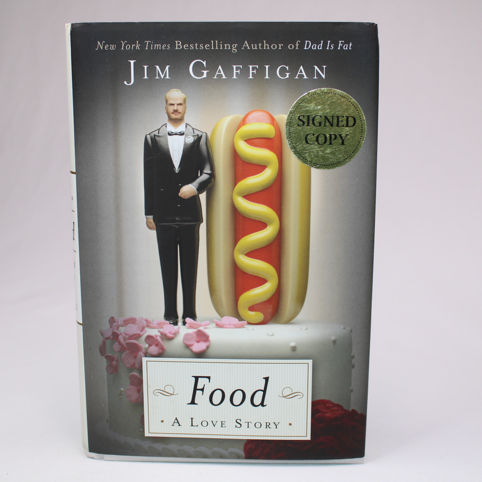 SIGNED Jim Gaffigan Food A Love Story 2014 Hardcover Book With DJ First ... - $17.49
