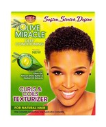 African Pride Olive Miracle Curls Coils Texturizer Contains Aloe Vera Ca... - $420.36 MXN