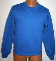 Vintage 80s RUSSELL ATHLETIC Blue 50/50 SWEATSHIRT Adult XS NOS Deadstoc... - £22.58 GBP