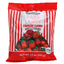 3 Bags Of   Coastal Bay Confections Hard Candy Strawberry Flavored 12 oz. - £11.79 GBP