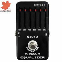 Joyo JF-11 EQ Equalizer 6-Band Guitar Effect Pedal True Bypass New - £28.53 GBP