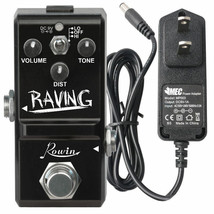 Rowin LN-305 RAVING Nano +Power 1000ma Heavy metal dist/on Guitar Effect Pedal - $39.80