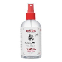 THAYERS Alcohol-Free Witch Hazel Facial Mist Toner with Aloe Vera, Rose Petal, 8 - $26.99