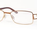 BI Eyewear 8855 12 Tönend Gold Einzigartig Selten Brille Rahmen 52-17-13... - $56.04